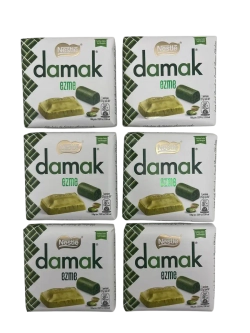Белый Шоколад Нестле Damak Ezme с фисташкововой пастой ,6шт