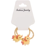 Резинки для волос детские 2 шт «Baby boom - Зверьки», микс 4-5 цветов, d-3,2см