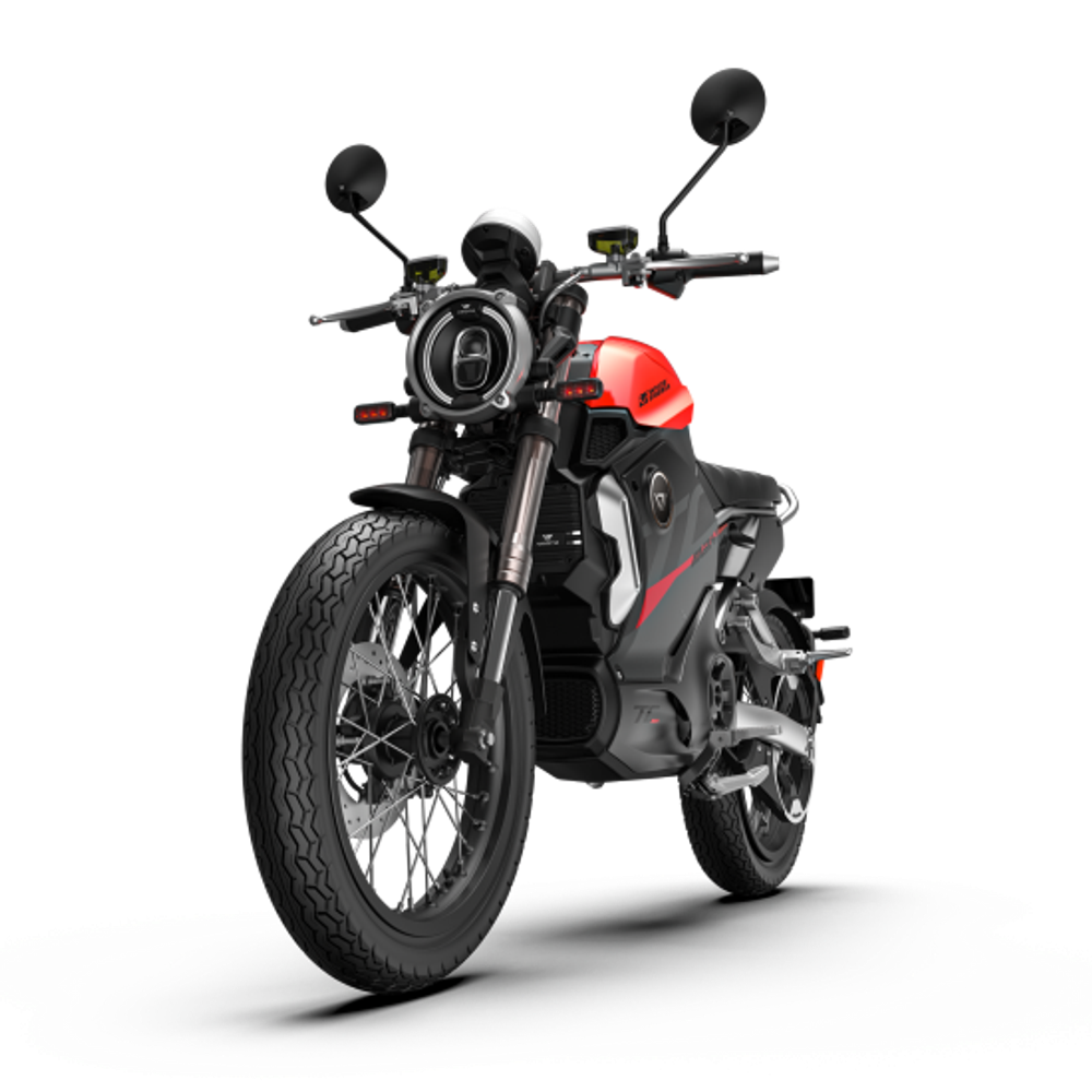 Электромотоцикл WHITE SIBERIA SUPER SOCO TC MAX 2024 Красный
