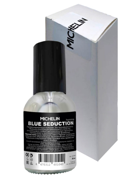 !MICHELIN Парфюмерная вода Blue Seduction, мужской, 30мл
