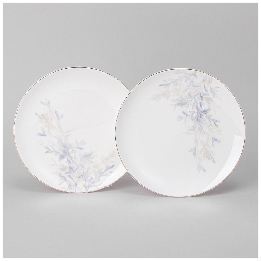 НАБОР ТАРЕЛОК ЗАКУСОЧНЫХ LEFARD "INSPIRATION" ЛАВАНДА 2 ШТ. 20,5 СМ (КОР=12НАБ.)
