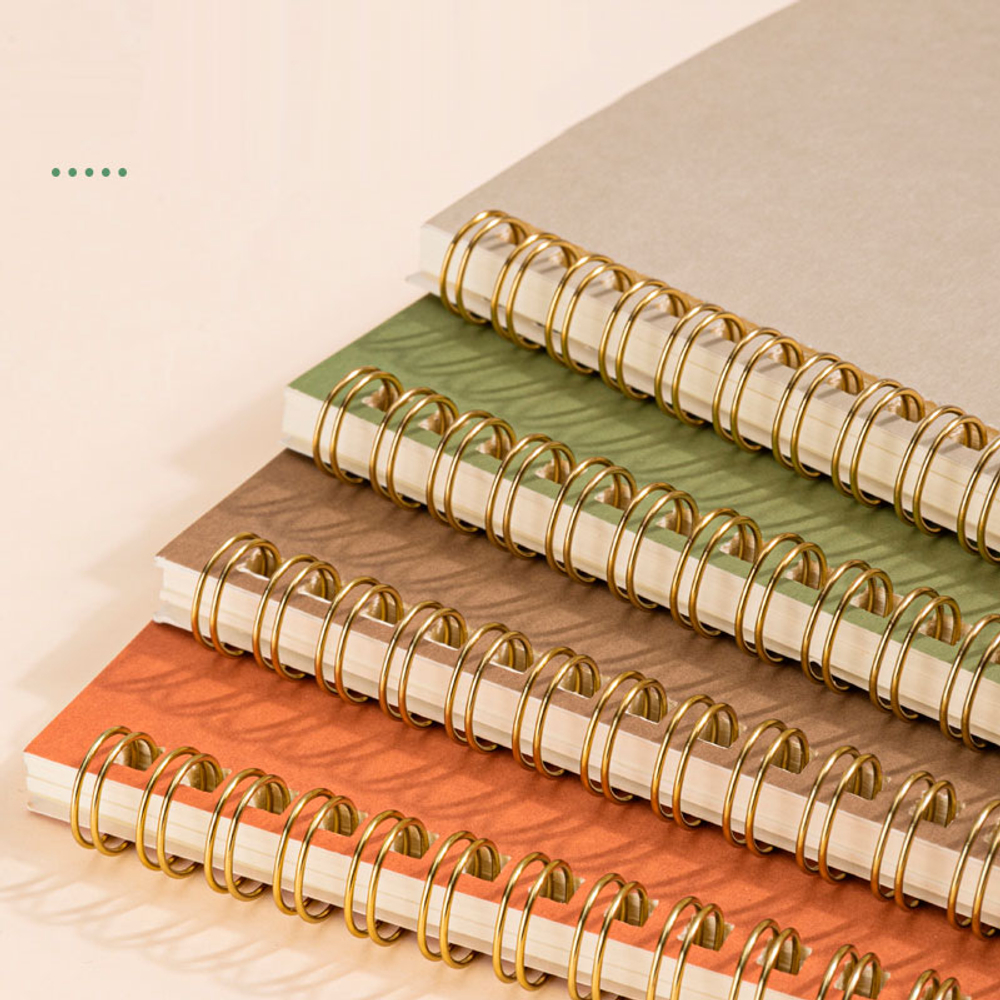 Записная книжка DELI "Retro" на спирали, А5, 60 листов в линейку, ассорти