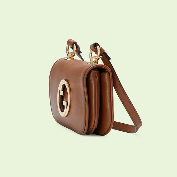 Мини-сумка Gucci Blondie коричневый