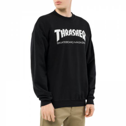 Thrasher White Logo Sweatshirt