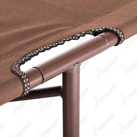 Кровать походная NISUS коричневый (N-BD630-98828-B) 140кг (пр-во ГК Тонар)