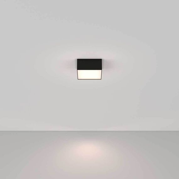 Потолочный светодиодный светильник Maytoni Technical Zon C032CL-12W4K-SQ-B