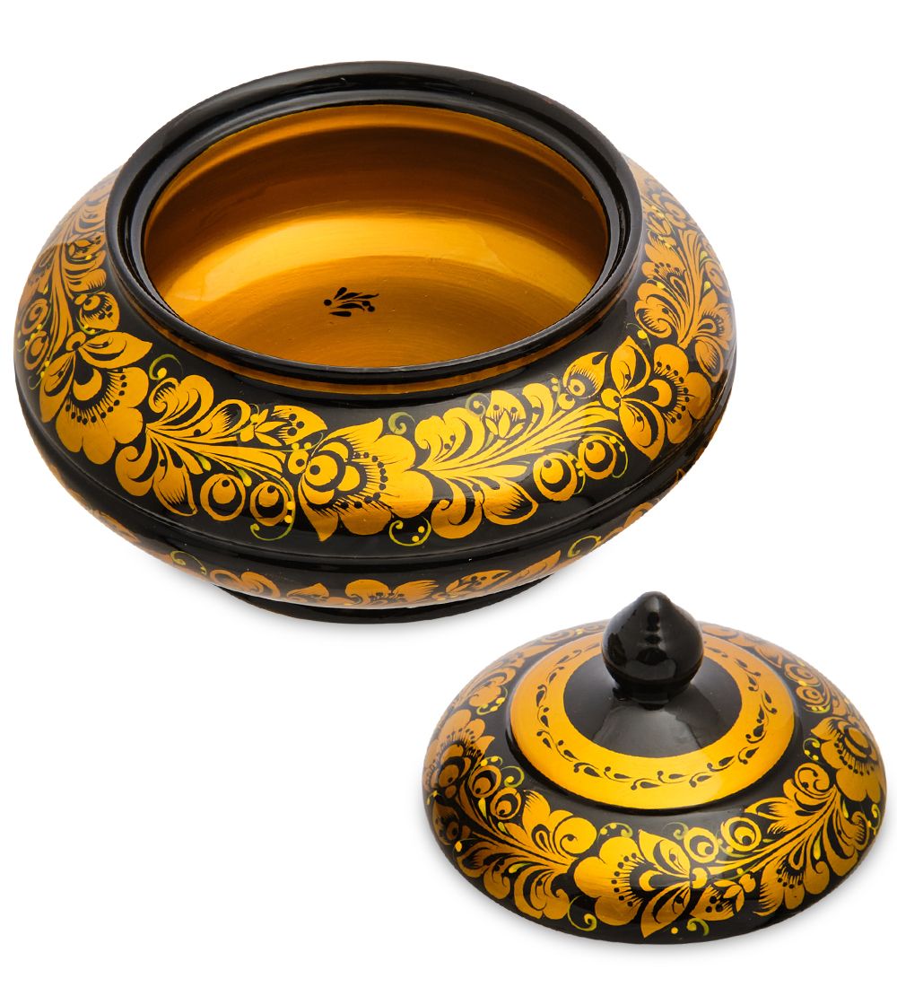 Народные промыслы ХЛ-101/2 Сахарница 130х170 (Хохлома)