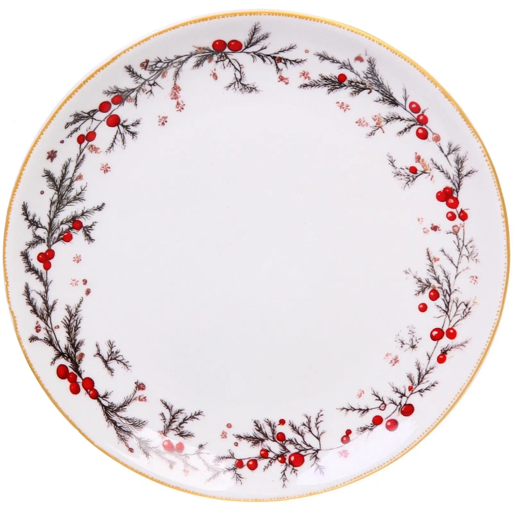 Тарелка керамическая «Аромат зимы» 17,5см