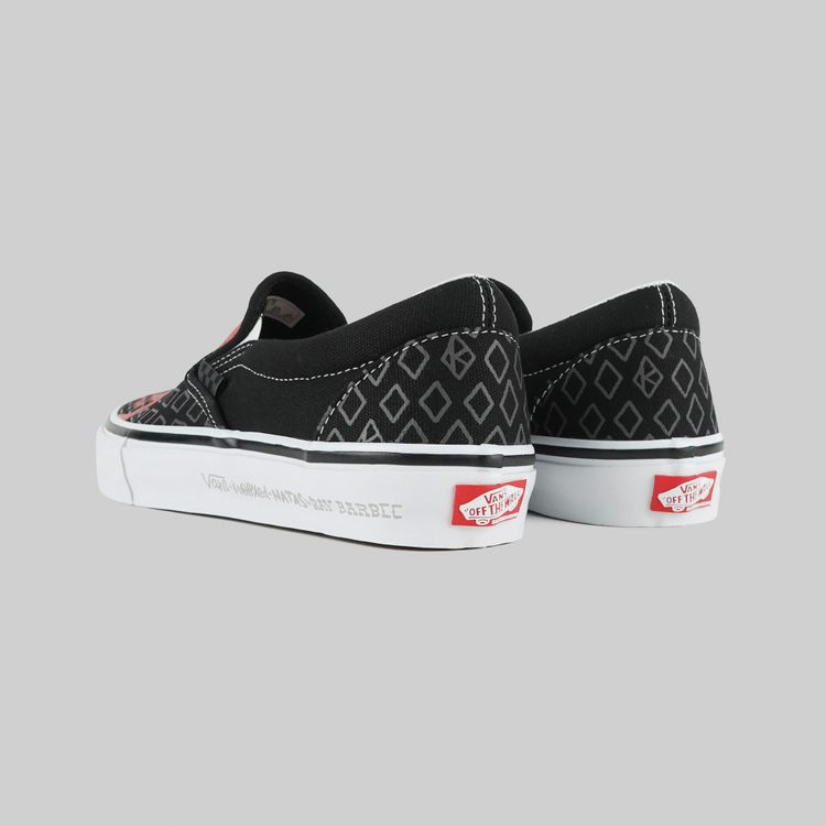 Кеды Vans Slip-On Krooked By Natas For Ray артикул:VA5FCAAPM - купить в магазине Дайс