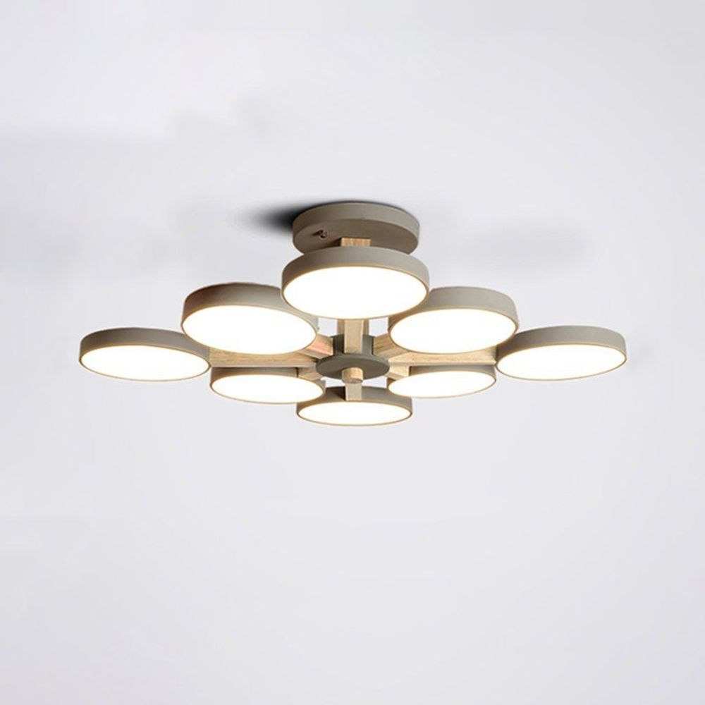 Потолочная Люстра Turna L8 Khaki By Imperiumloft