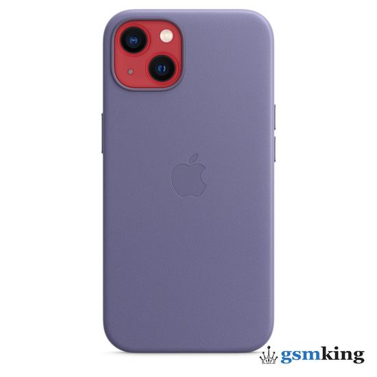 Apple Leather Case with MagSafe iPhone 13 Wisteria «Сиреневая глициния» MM163ZE/A