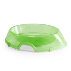 Миска ZOOEXPRESS DeLuxe прозрачная, пластмассовая - 0,2 л