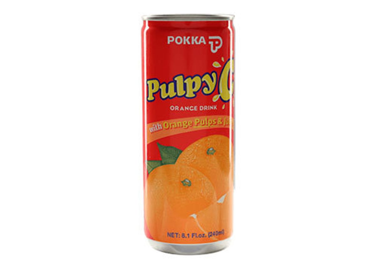 Напиток с соком апельсина "Pokka", 240мл