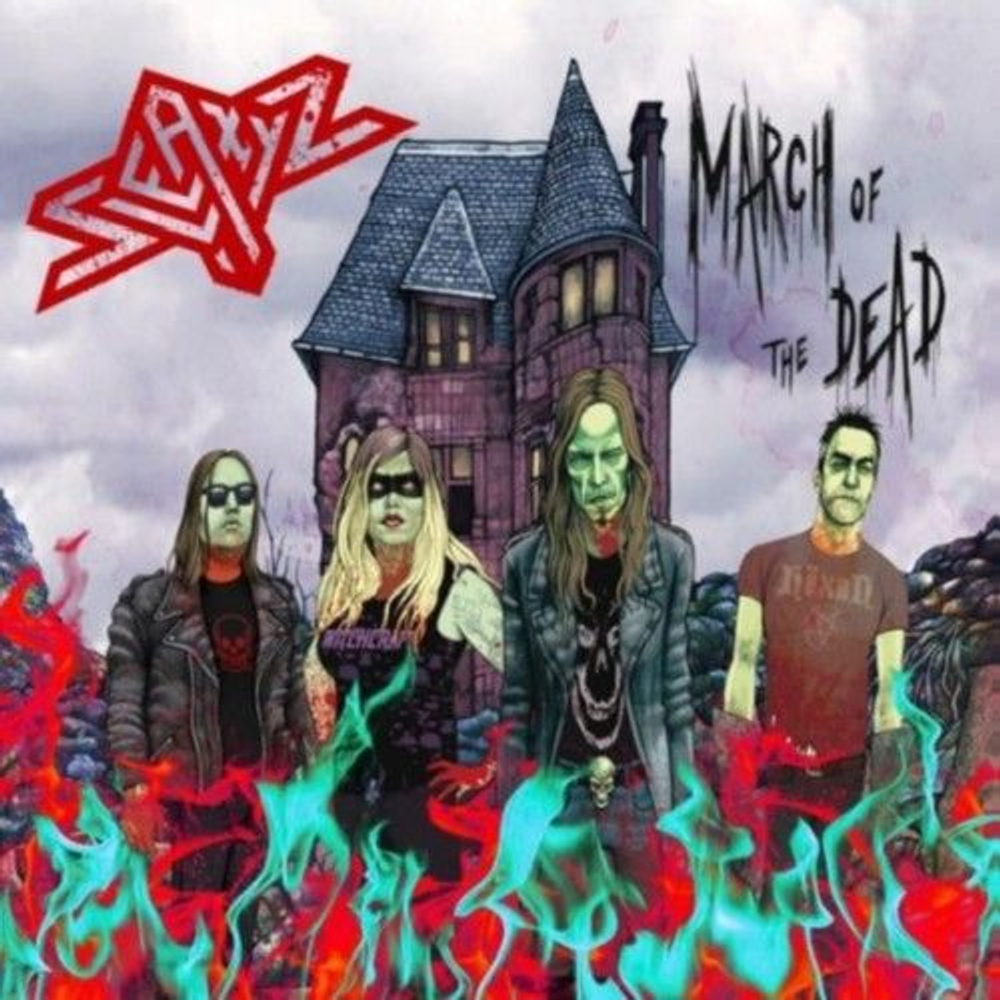 SLEAZYZ - March Of The Dead, музыкальный компакт диск