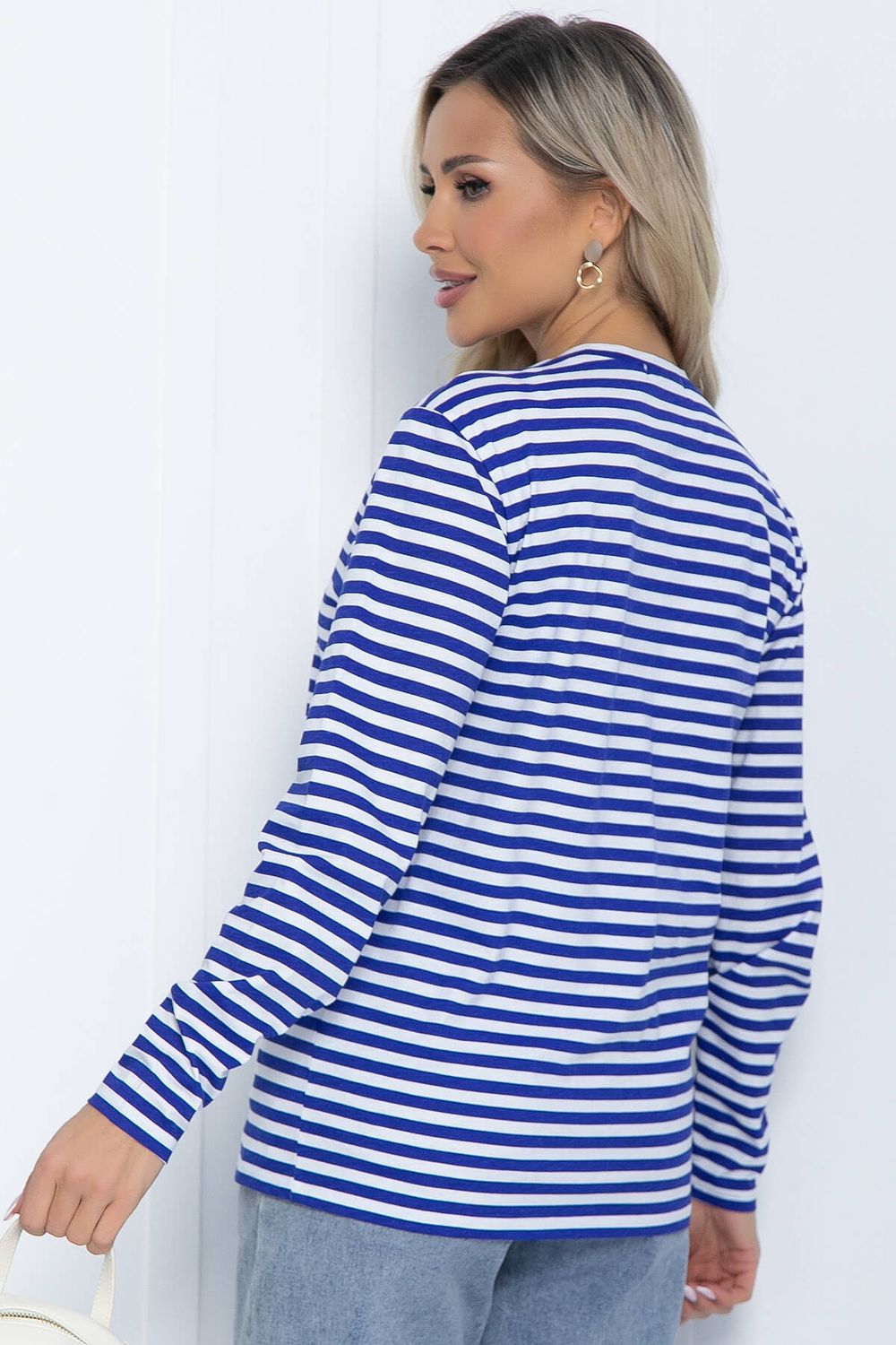 Тельняшка Морская душа (бело-синяя) Б12117 LT Collection