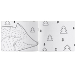 Раскраска «Волк и семеро козлят» для самых маленьких Voicebook