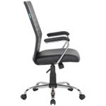 Кресло руководителя Helmi HL-E42 "Express", экокожа черная