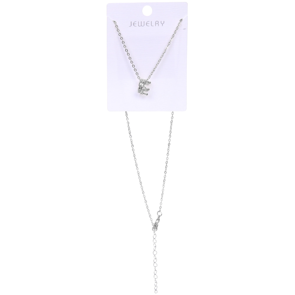 Подвеска из гиппоалергенного сплава со стразами «ТЫПЕРВАЯ», цвет серебро и золото, d-20см/0,9см