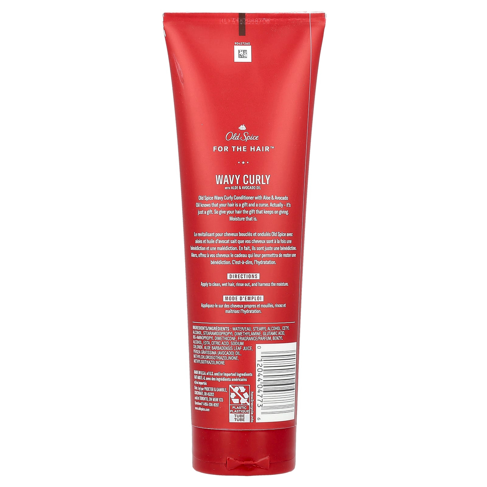 Old Spice, Кондиционер для вьющихся волос с алоэ и маслом авокадо, 237 мл (8 жидк. Унций)