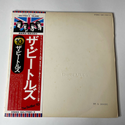 Винтажная виниловая пластинка LP The Beatles White Album Белый Альбом (Japan 1976) (Obi, 4 фотографии, постер) Полный Комплект