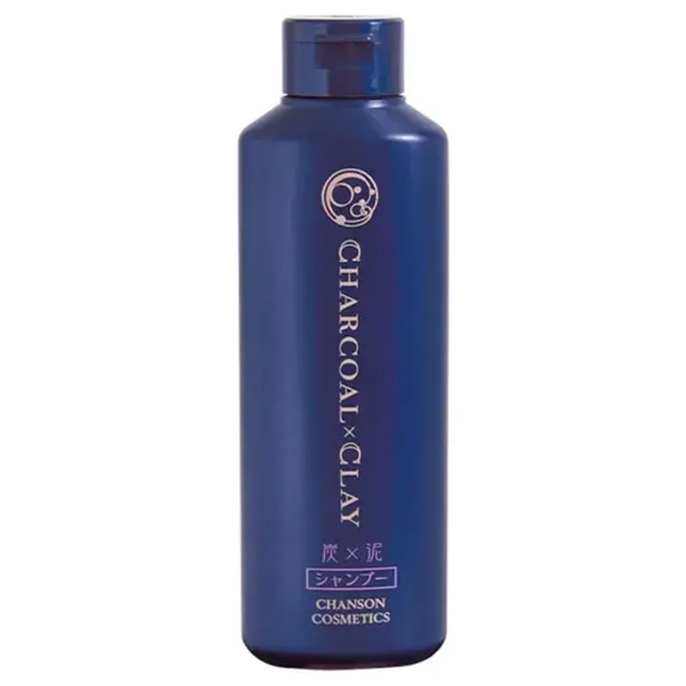 CHANSON COSMETICS Укрепляющий шампунь для волос на основе угля и глины - Charcoal Clay Shampoo, 250 мл