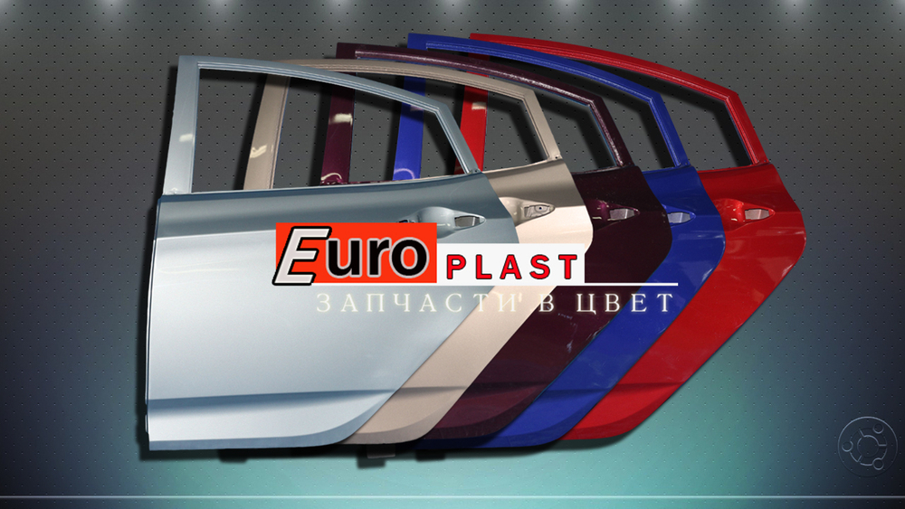 Передние двери Hyundai Solaris 2011-2017