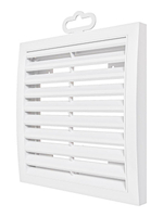 Решетка вентиляционная РР разъемная 150х150 пластик ERA
