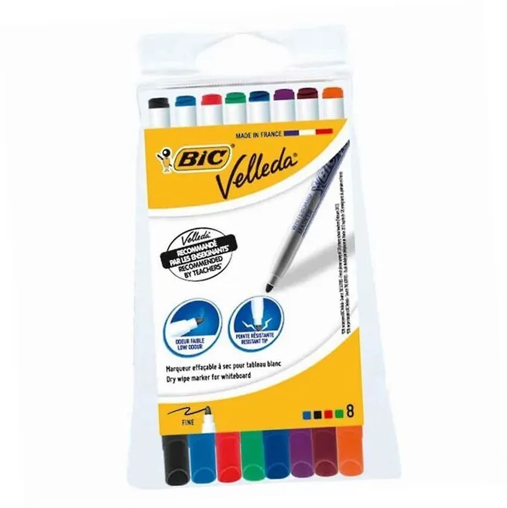 8 маркеров для пластиковых досок Velleda® 1721
