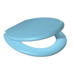 Мягкая крышка-сиденье для унитаза "VANNA LUX" цвет голубой