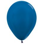 Шар (12"/30 см) Синий (540), металлик 100 шт.