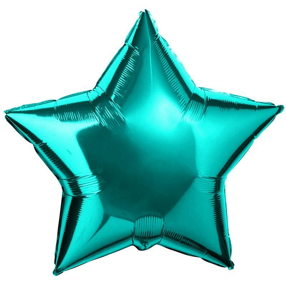 Шар (18""/46 см) Звезда, Тиффани, 1 шт ж55