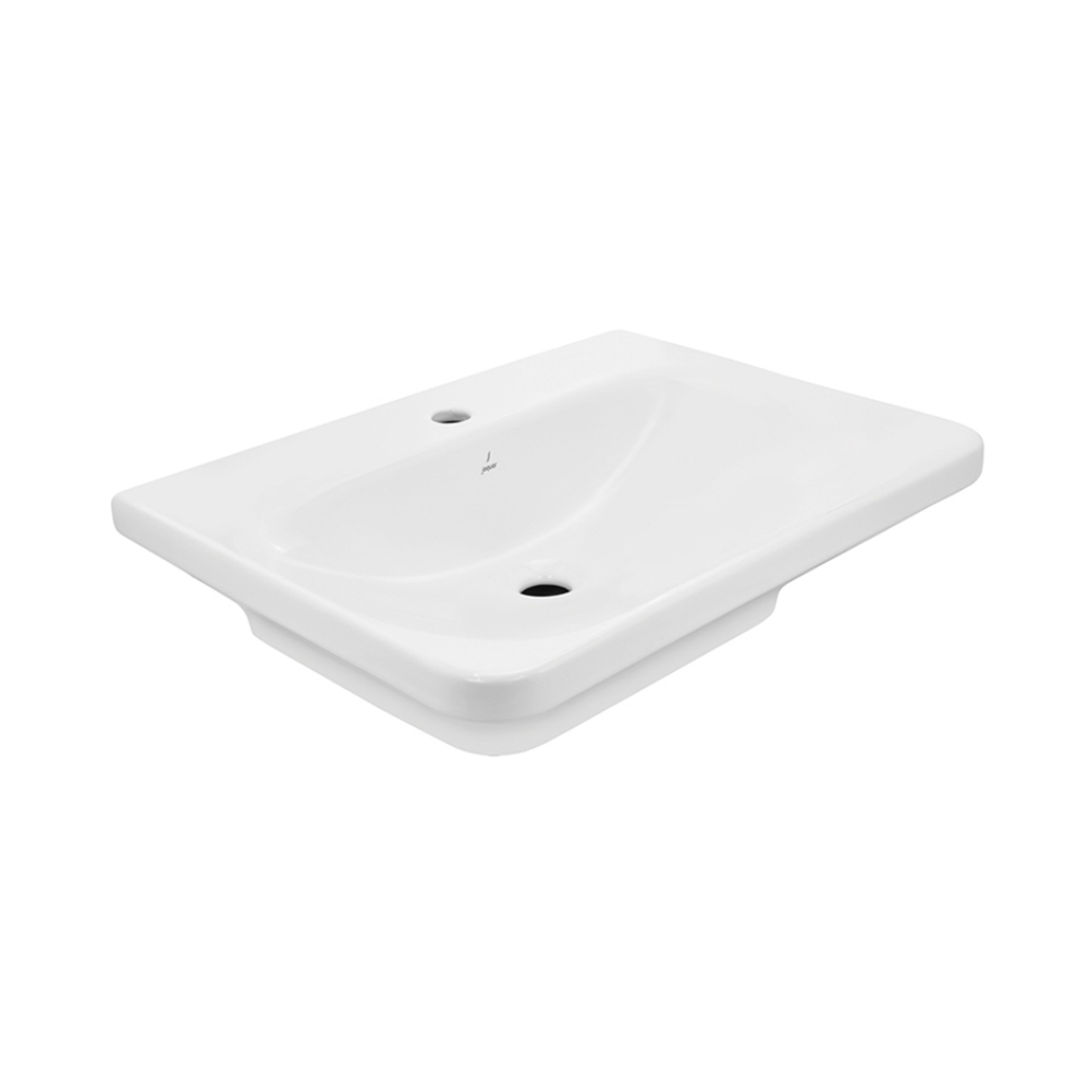 Jaquar, Раковина на столешн. Laguna, 600х450, Белый LAS-WHT-91931