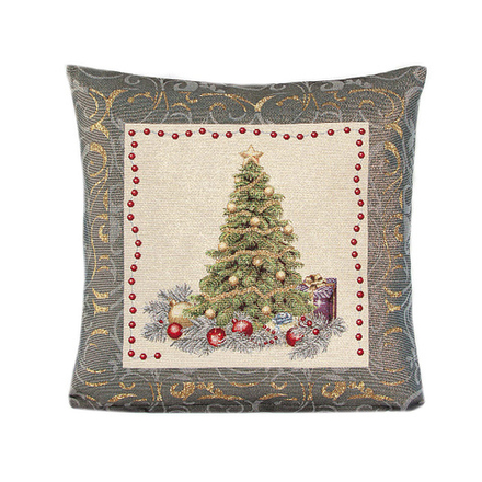 Наволочка "Рождественская ночь. Ёлка"