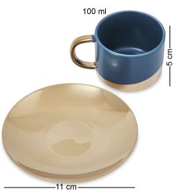 GAEM Art MUG-437/3 Набор из 6 чайных пар