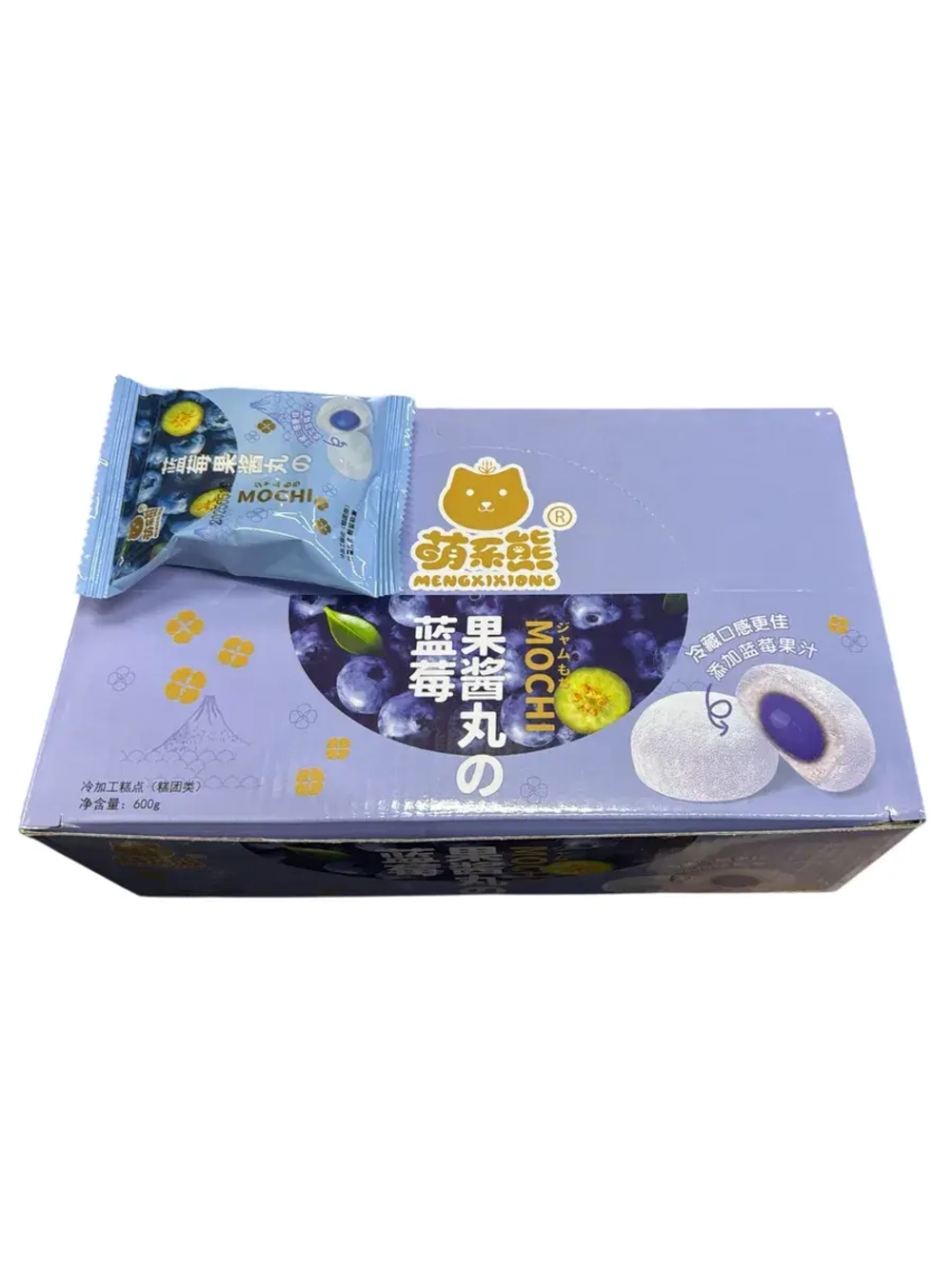 Моти с начинкой со вкусом Голубики 600 г