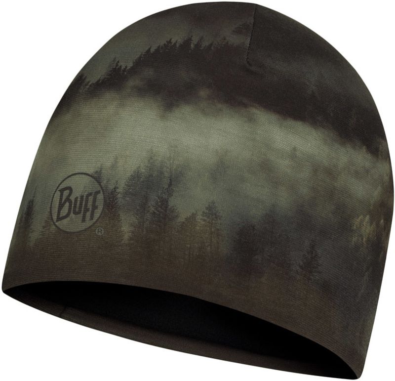 Тонкая флисовая шапочка Buff Hat Polar Microfiber Hollow Khaki Фото 3