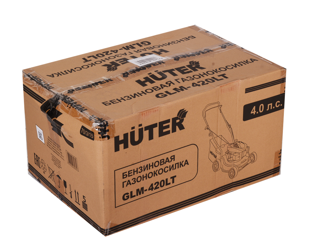 Газонокосилка бензиновая Huter GLM-420LT