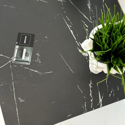 Комод ROYAL 5071 эко (Мрамор Неро-Золото)