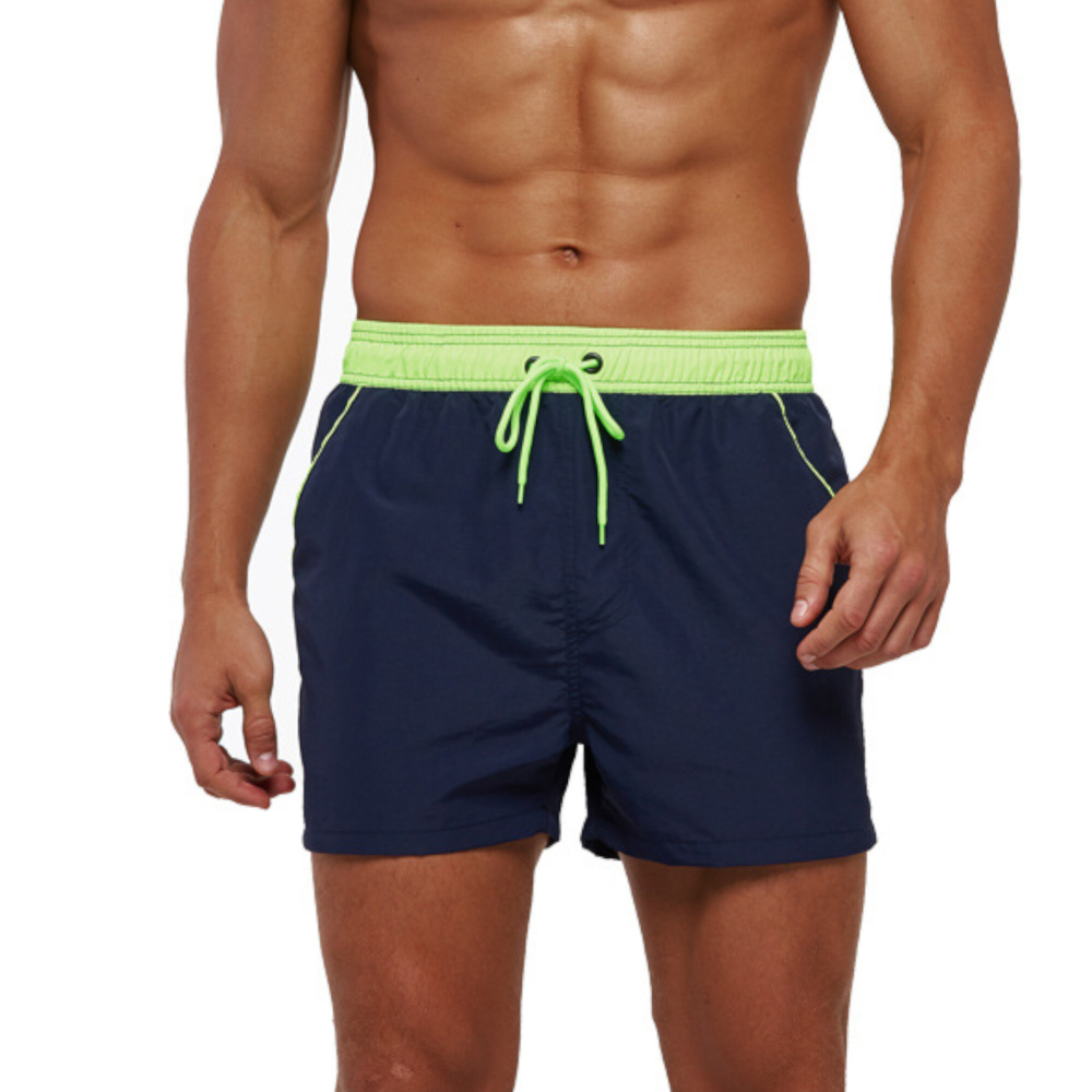 Мужские шорты темно-синие Romeo Rossi RR9505-14