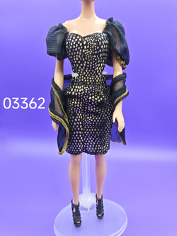 Одежда для куклы Барби винтаж платье набор 03362