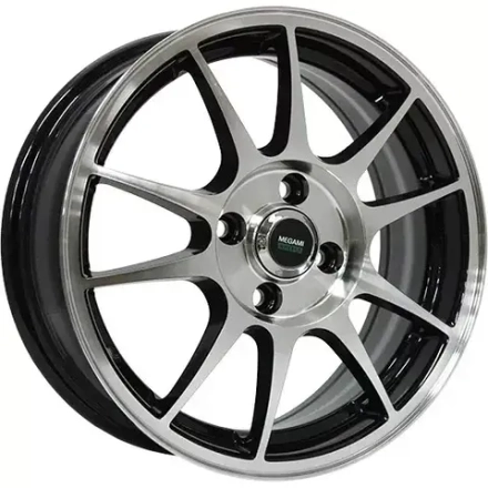 Литой диск Megami MGM-5 6х15/4х100 D60.1 ET50 bkf