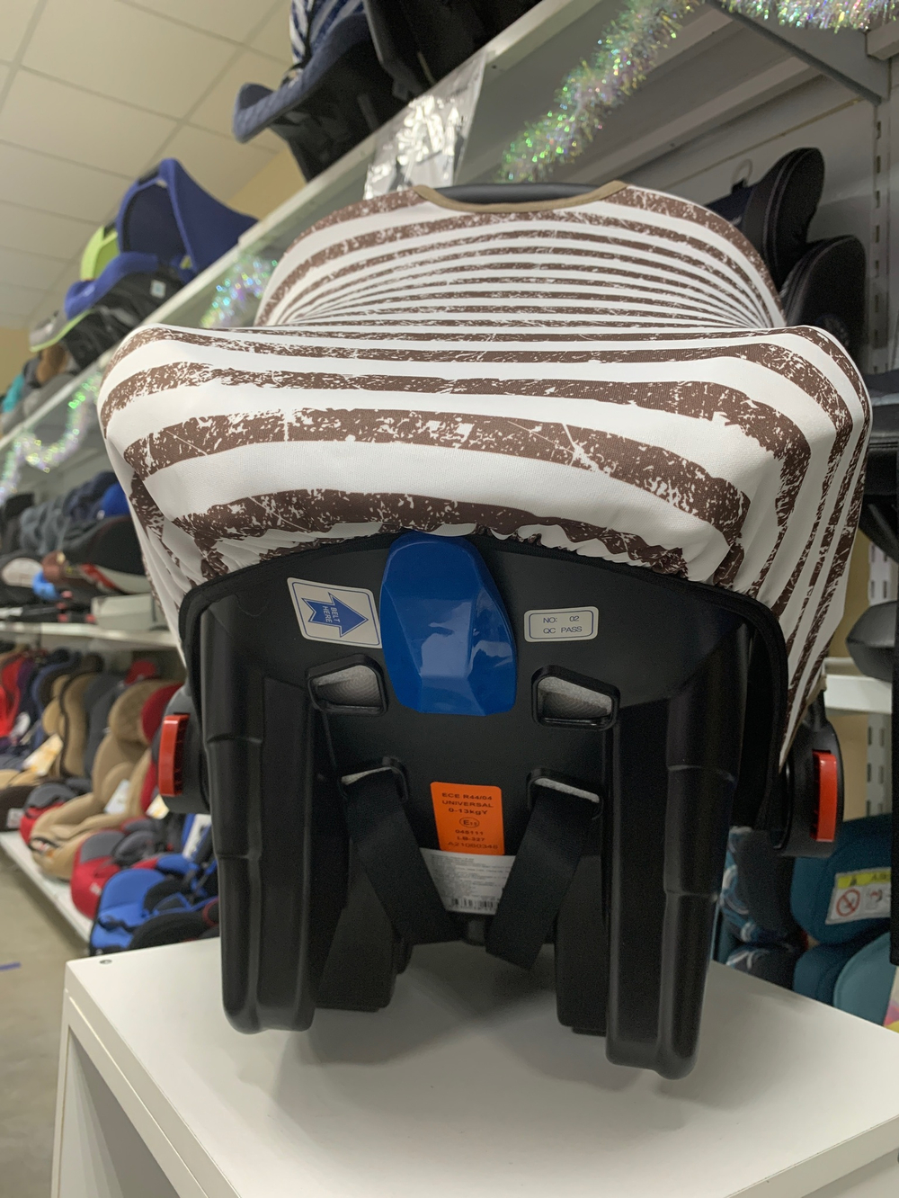 Автокресло Rant LB-327 "Miracle" Story line (brown) группа 0+  (0-13 кг)