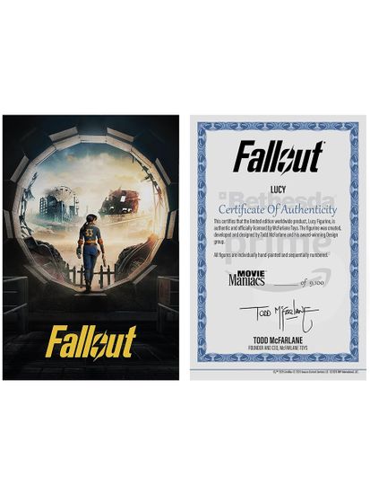 Фигурка Movie Maniacs Fallout Lucy WV3 SSN 2 15см 41283