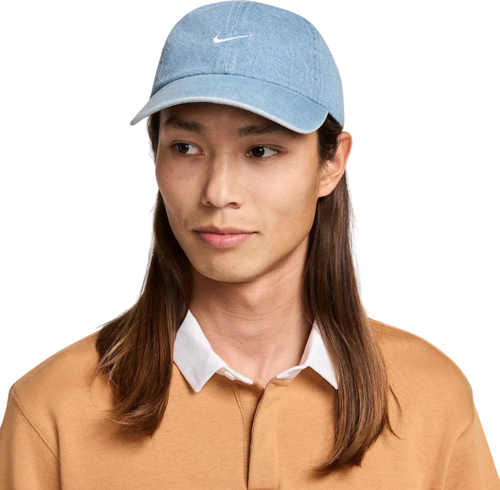 HF0383-429 Бейсболка U NK CLUB CAP U CB DENIM 24 L