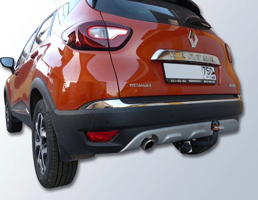 Фаркоп AvtoS для RENAULT KAPTUR (4x4) (2016-) с универсальной электрикой Smart(блок) и сертификатом в комплекте, арт.(RN 14+smart)