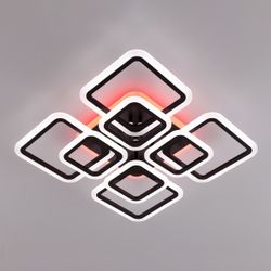 Citilux Марсель Смарт CL232A185E RGB Умная люстра Чёрная