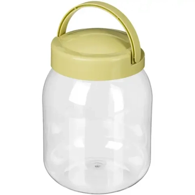 Емкость для хранения 2л «Verona» круглая ПЭТ салатовый