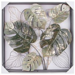 ПАННО НАСТЕННОЕ КОЛЛЕКЦИЯ "ЦВЕТОЧНАЯ СИМФОНИЯ" 80.6*80.6*10.8 СМ