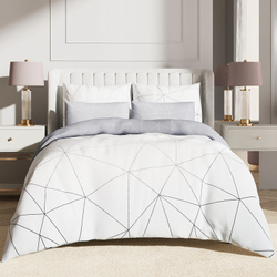 Комплект постельного белья Harmonica 2 сп с простыней на рез. 160х200 САТИН "Мальберри" (2 нав. 70х70 и 2 нав. 50х70)