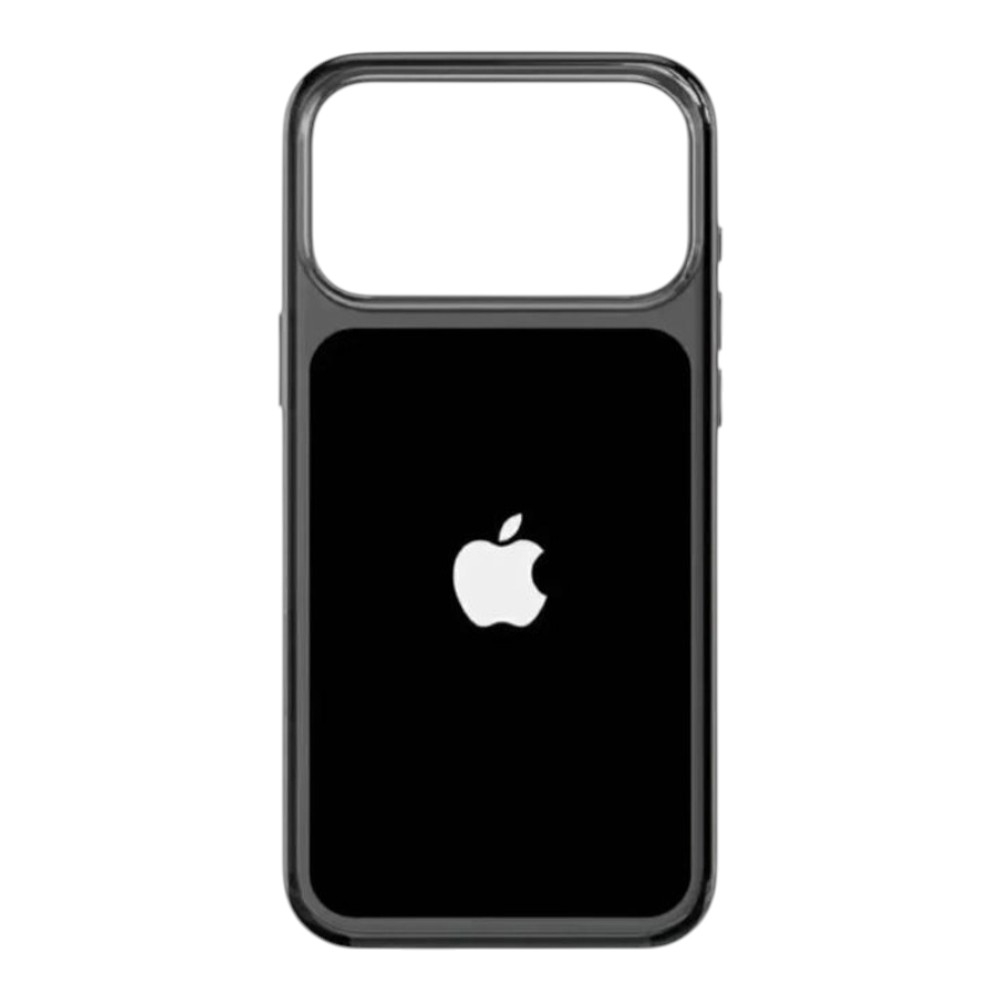 Clear case с КНОПКОЙ и анимацией для iPhone 17 Pro Max